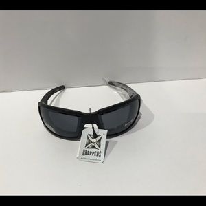 Chopper Motorcycle Foam Padded Sunglasses